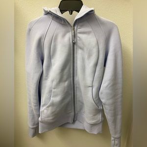 Lululemon Full-Zip Scuba Pastel Blue